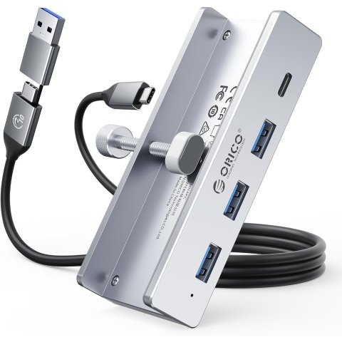 ORICO 3.0 USB集线器 银色