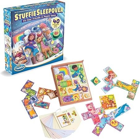  Stuffie Sleepover Logic Game 40 Challenges