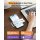 Smart Door Lock Fingerprint WiFi Matte Black
