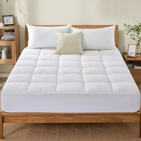 Extra Soft Cooling Mattress Pad Queen