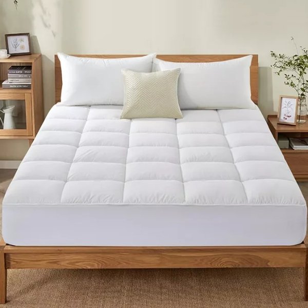 Extra Soft Cooling Mattress Pad Queen