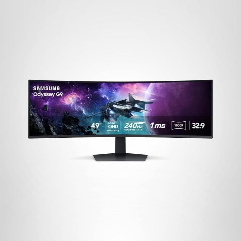  Odyssey G9 G95C 49英寸 DQHD 1000R 240Hz 带鱼屏