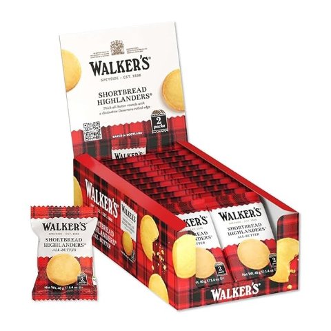 Walker s Highlanders Pure Butter Shortbread Cookies 1.4oz