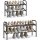 Expandable Shoe Rack 2-Tier Black