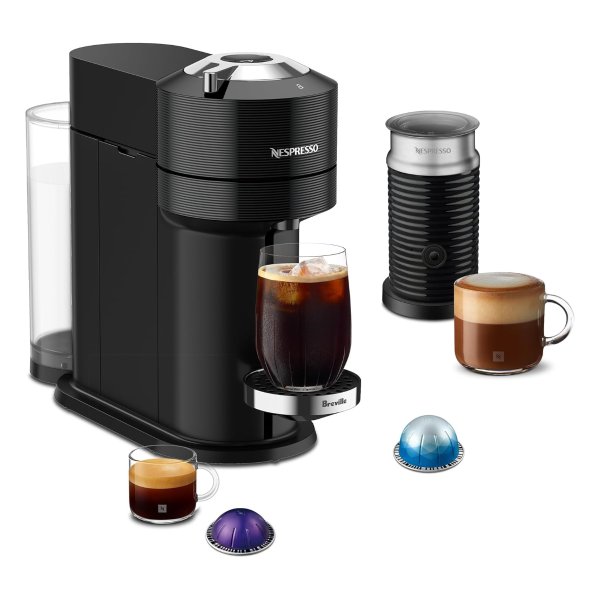 Nespresso Breville Vertuo Next Coffee Maker with Milk Frother