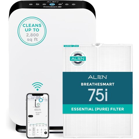 Air Purifier BreatheSmart 75i HEPA White