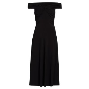 MICHAEL Michael KorsTwist Off-the-Shoulder Midi Dress