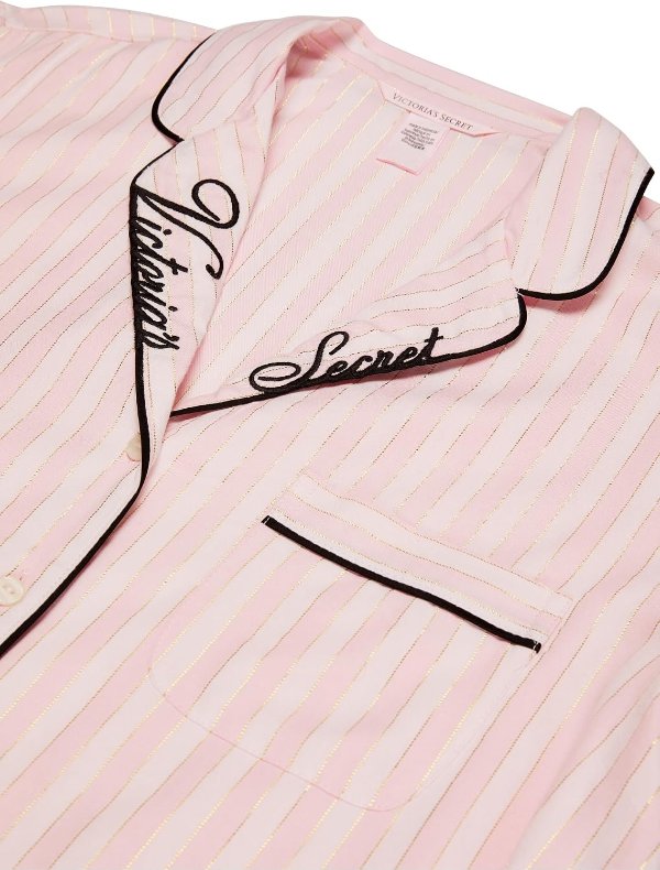 Flannel Pajama Set Long Sleeve