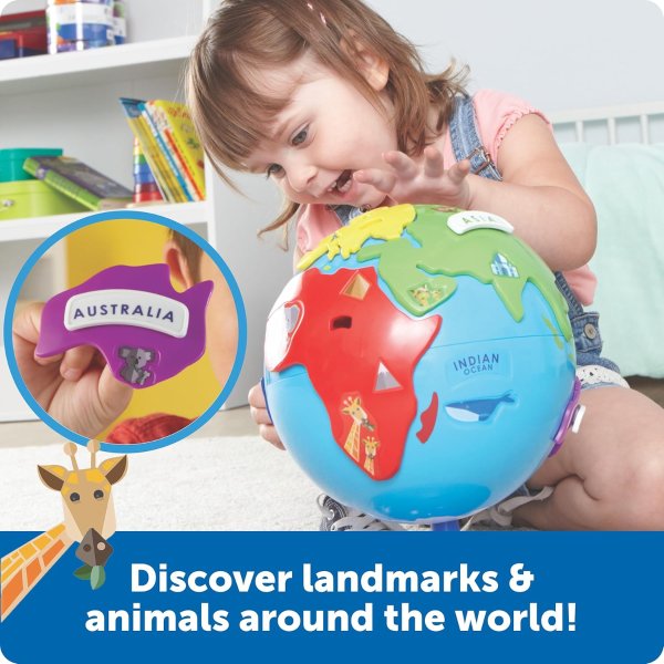 Puzzle Globe Montessori Educational Toy