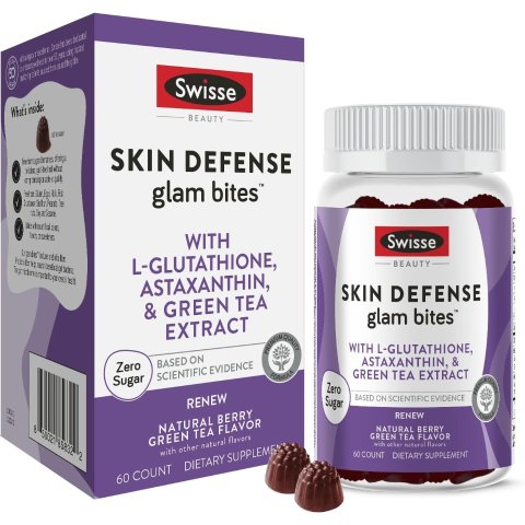 Swisse Glam Bites Vitamin C Zero Sugar Gummies 60 Count