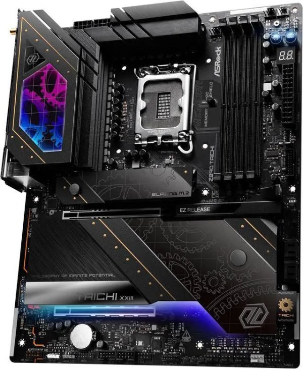  Z890 太极 主板 双雷电4 WiFi7 5xM.2