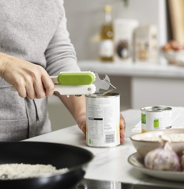  Pivot Multifunction Can Opener White