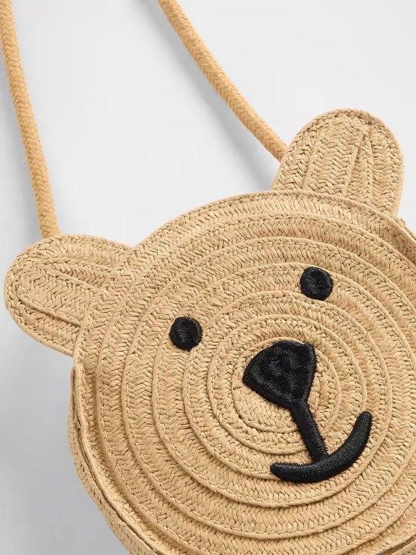 Brannan Bear 草编童包