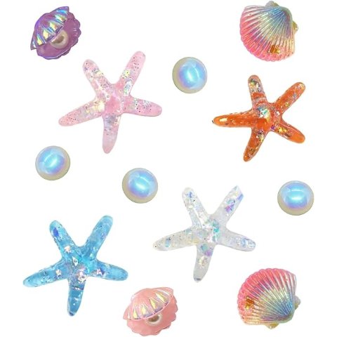 海星贝壳鞋花 12个