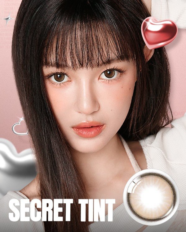 Lens Diary OLENS Secret Tint Brown Monthly 2 Pack