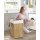 ULCB165N01 Synthetic Rattan Laundry Hamper 65L Yellow