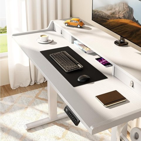 低至6.4折 封面款$123ErGear 多款电动书桌促销