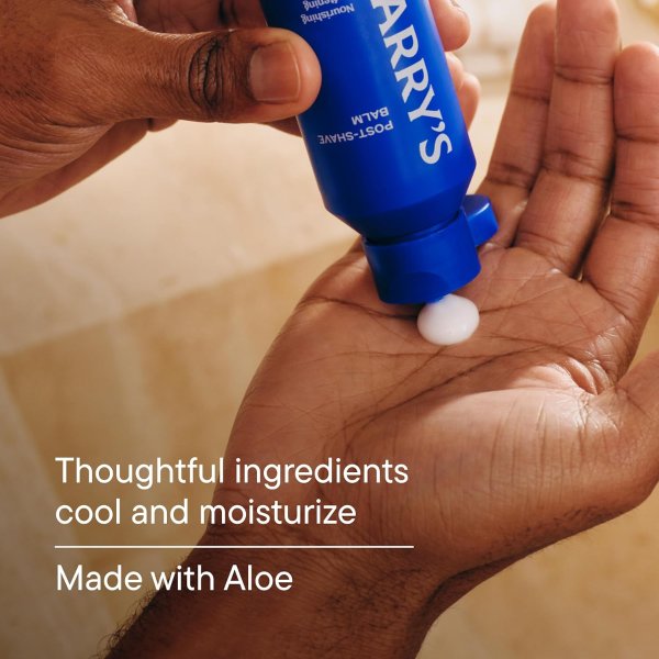 Post-Shave Balm with Aloe for Men 3.4 fl oz 2-Pack