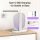 BALDR Electric Fly Swatter 2-in-1 Purple Lamp 2 Pack