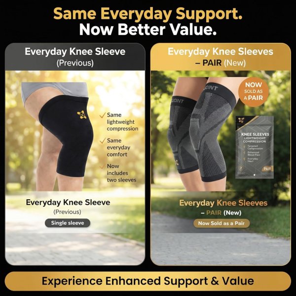 Lightweight Knee Sleeve Pair