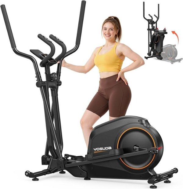 Foldable Elliptical Machine 15IN Stride