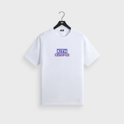 KITHOsaka Classic Logo 白色T恤