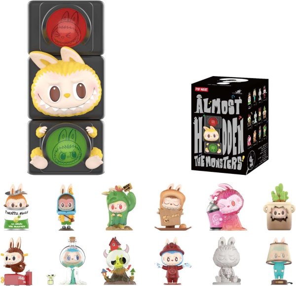 The Monsters Almost Hidden Series Blind Box Single