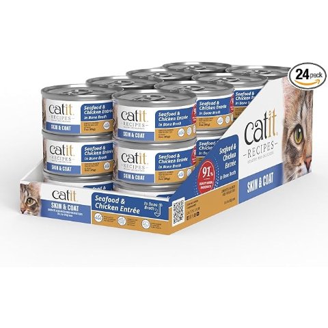 Catit Recipes Chicken High-Protein Wet Cat Food 3oz
