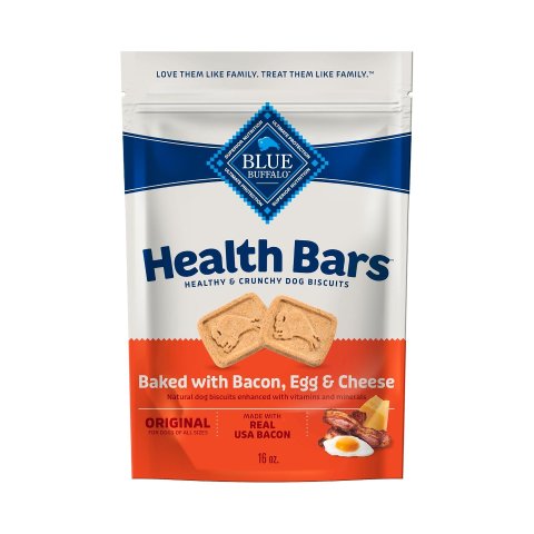 Health Bars 培根蛋奶狗饼干 16盎司