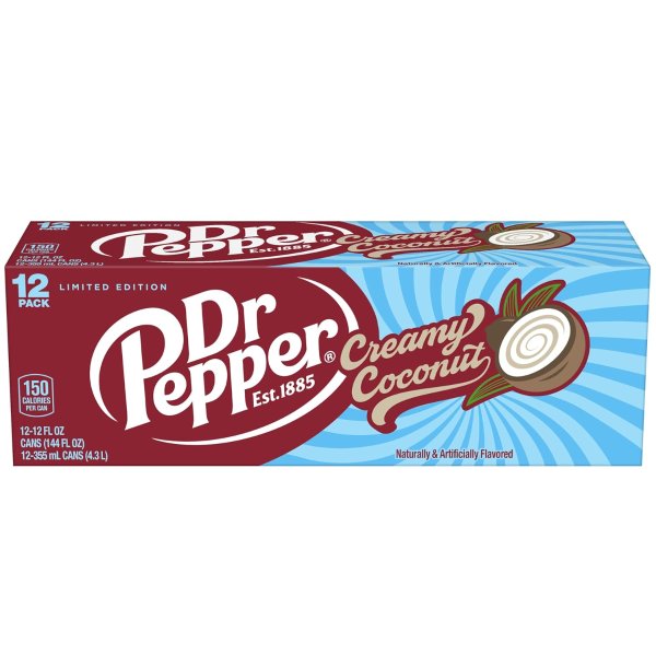 Dr Pepper 椰子味汽水 12罐装