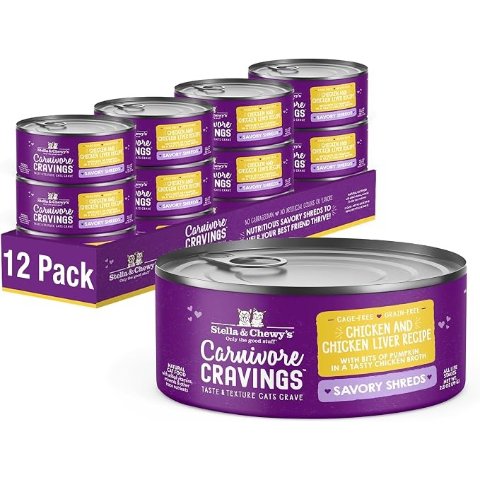 Stella & Chewy sStella & Chewy s Chicken Wet Cat Food 2.8oz 12 Pack