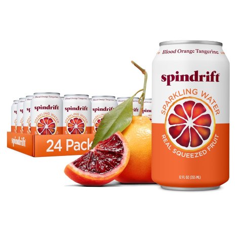 Blood Orange Tangerine Sparkling Water 12 Fl Oz 24-Pack