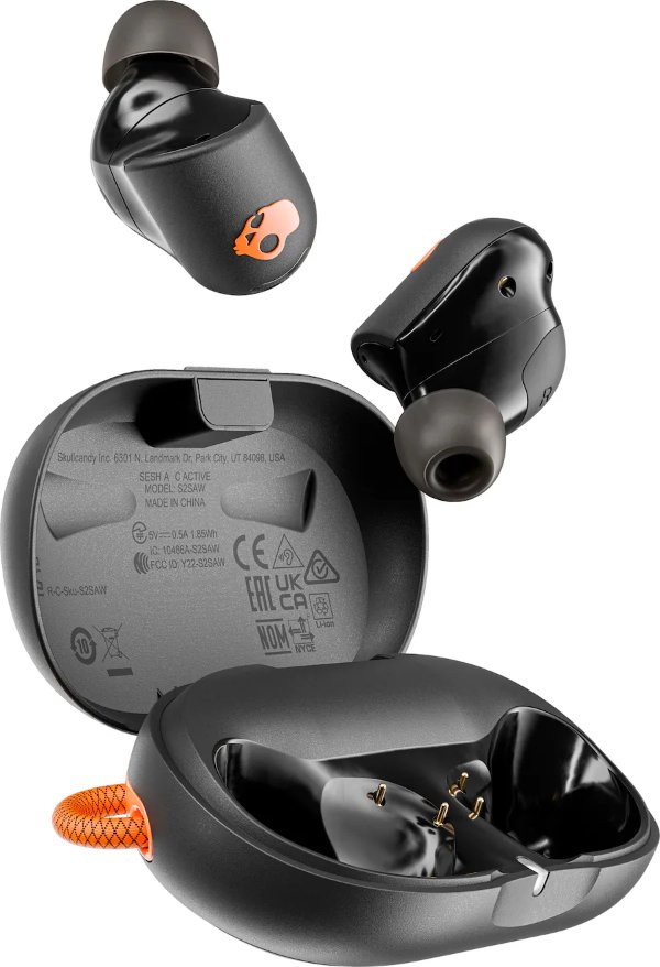 Sesh ANC True Wireless Noise Canceling Earbuds Black