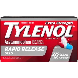 Tylenol  Rapid Release 对乙酰氨基酚 500mg 225粒