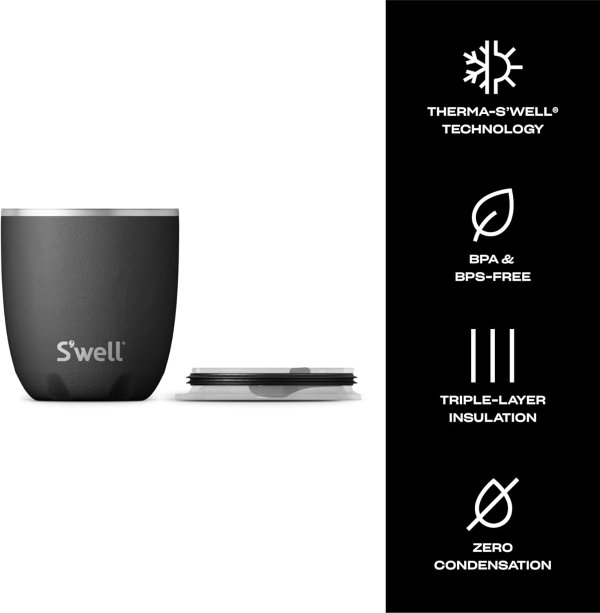 S'well Stainless Steel Tumbler 10oz Onyx