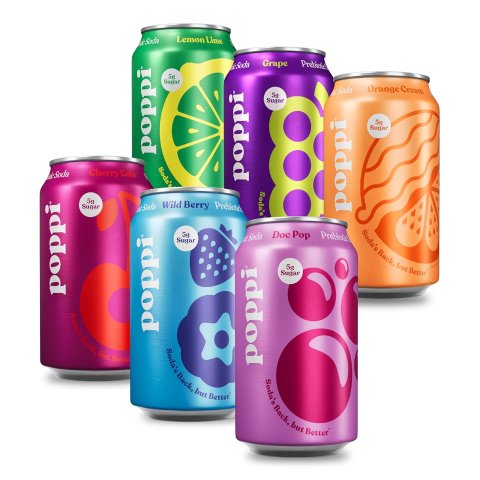 Poppi Prebiotic Soda 12 Pack 12 Oz