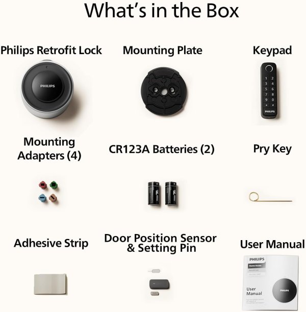 WiFi Smart Deadbolt Lock Fingerprint Silver