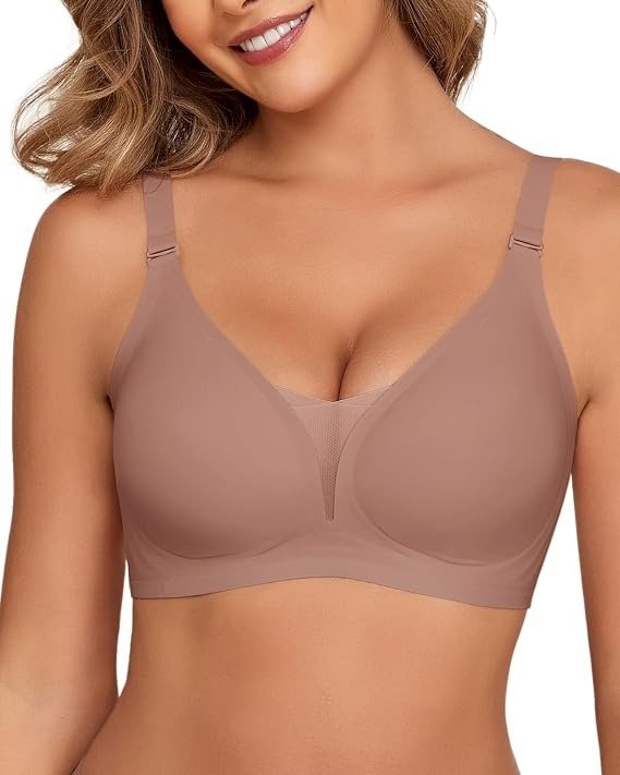 Ubras Deep V Wireless Soft Support Bra