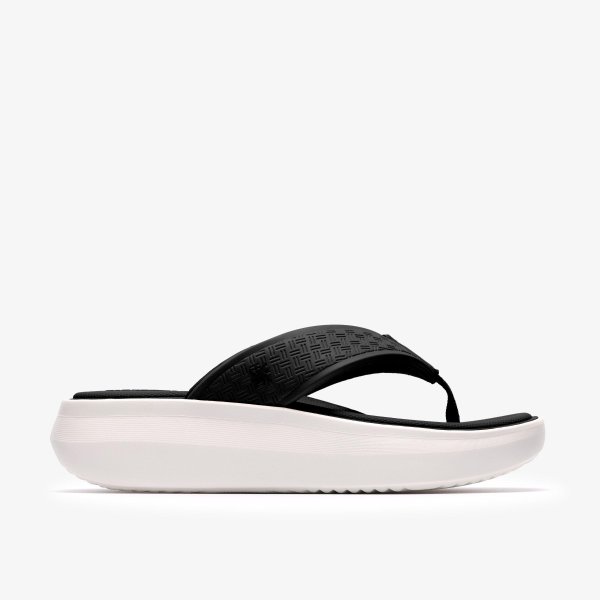  Solevana Women's Black Flip Flop