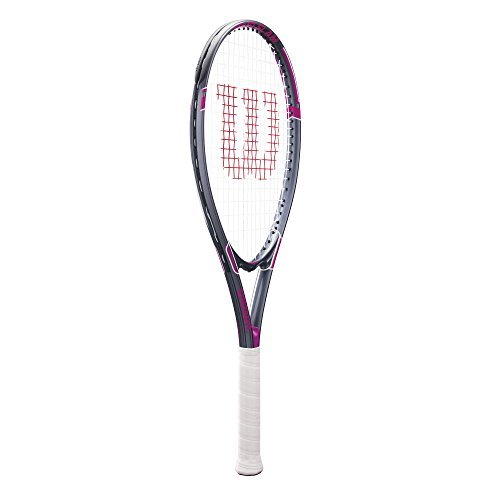Tour Slam Tennis Racket 2-4 1/4" Pink Grey