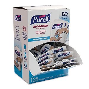 Purell 免洗洗手液 单次使用随身包装 125包