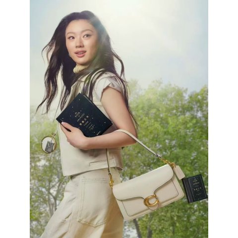 Tabby Grain Leather Shoulder Bag