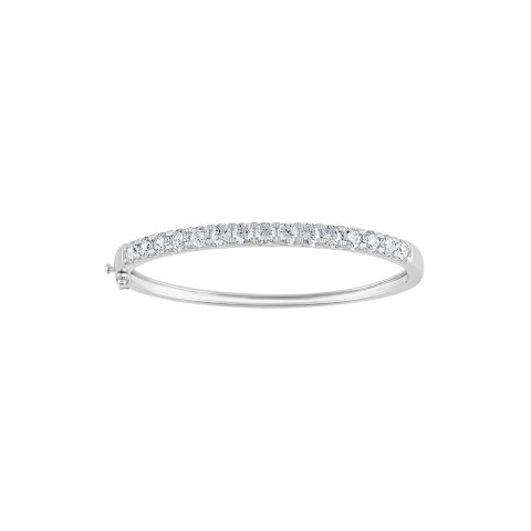 14K Lab-Grown Diamond Bangle 5ct