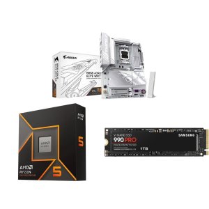  B850 冰雕 + 990 Pro 1TB + 9600X + 240mm AIO
