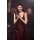 Veda Midi Dress Oxblood
