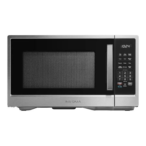 Insignia 1.1 Cu. Ft. Countertop Microwave Stainless Steel