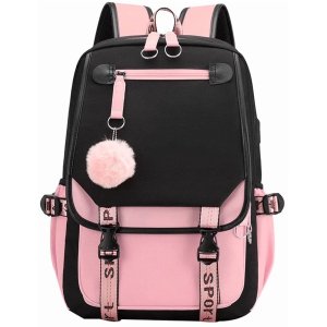 SANMADROLA 女孩双肩包 21L 带USB