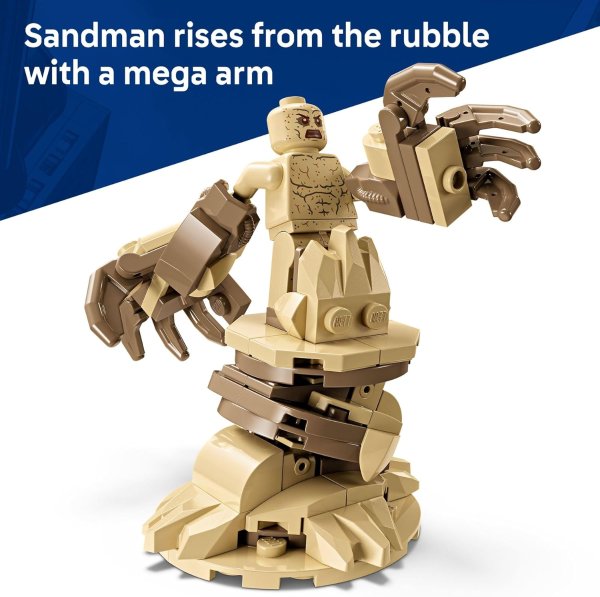 LEGO Marvel 76334 Spider-Man vs. Sandman Building Set