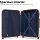 Coolife 20 Inch Hardshell Luggage 3 Piece Set Apricot White