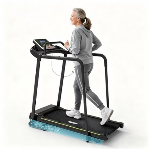 Rellysport Senior Treadmill Long Handrails 300lbs